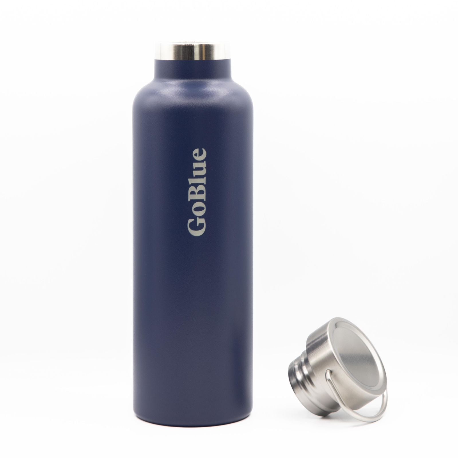 Botella Térmica Azul 750ml. Doble capa de acero inoxidable – GoBlue