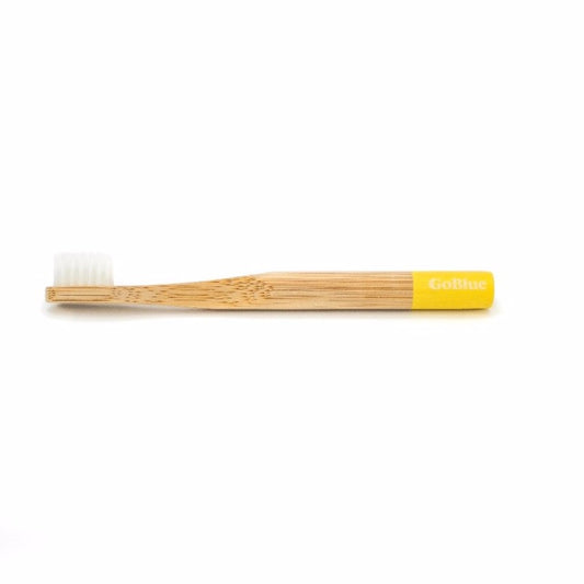 KIDS - Cepillo de Bambú Amarillo